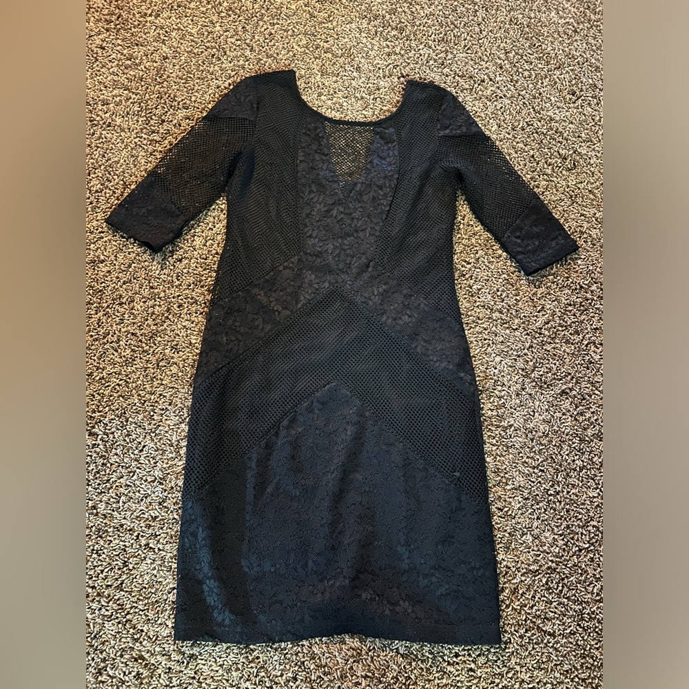 Sexy Black Lace Dress